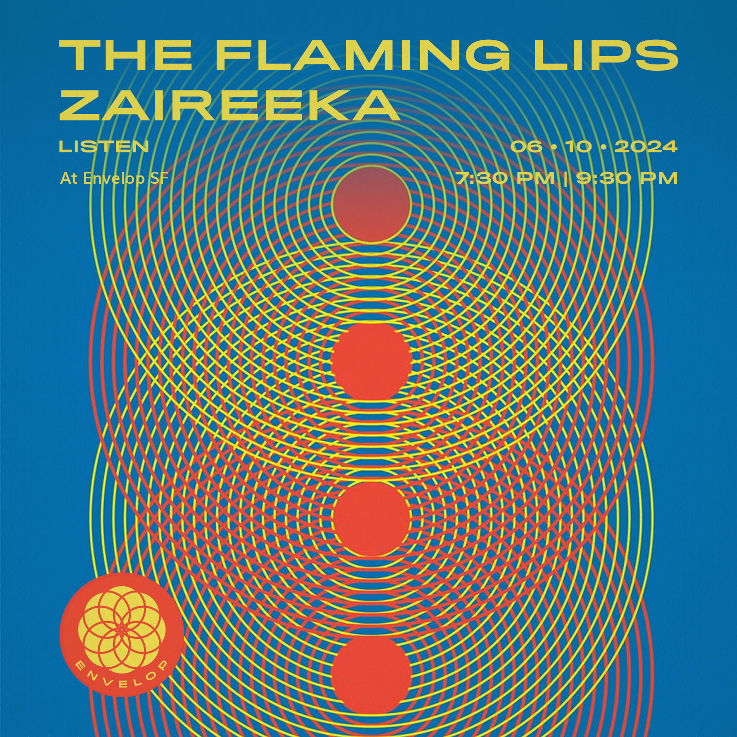 Event image for The Flaming Lips - Zaireeka : LISTEN